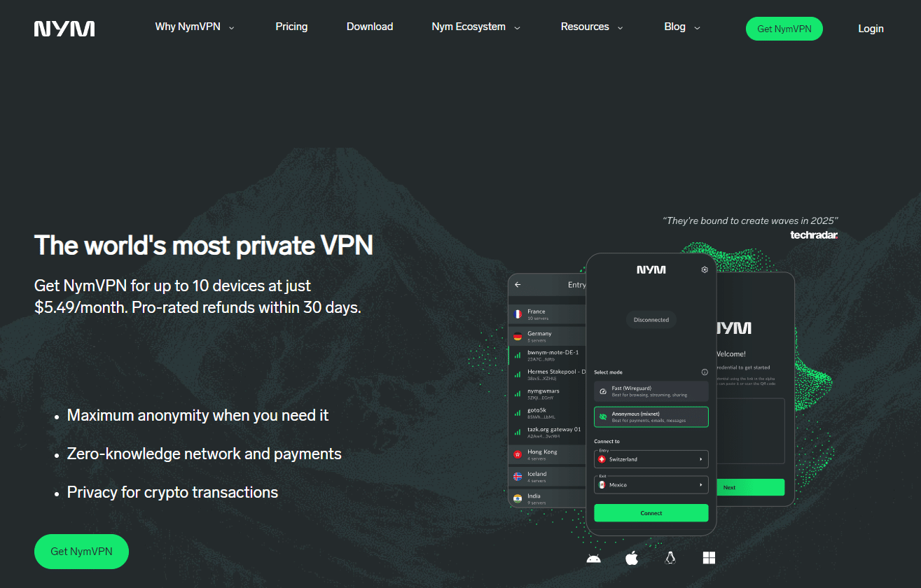 Nym Technologies